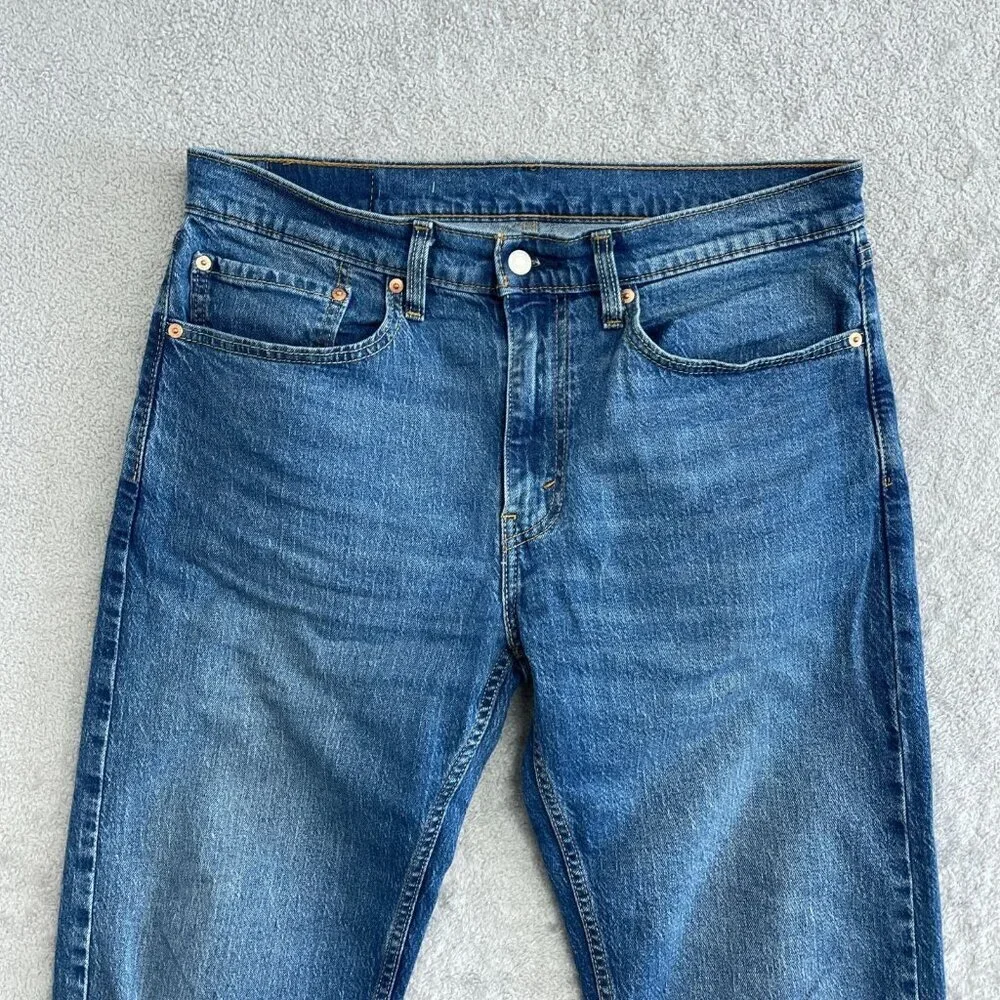 Levis 505 Straight Regular Fit Jeans Men's W34 L32